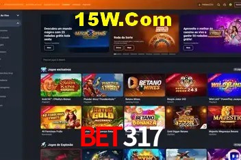 Slots com jackpots e giros grátis na Bet317
